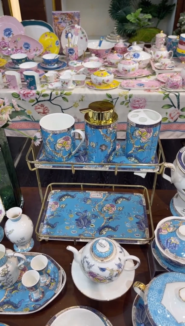 36%以上骨粉骨瓷洗漱套装