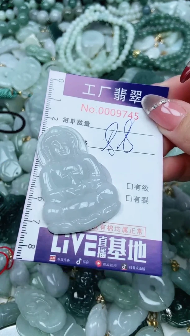 【闪购商品】翡翠吊坠(不含链)未镶嵌翡翠