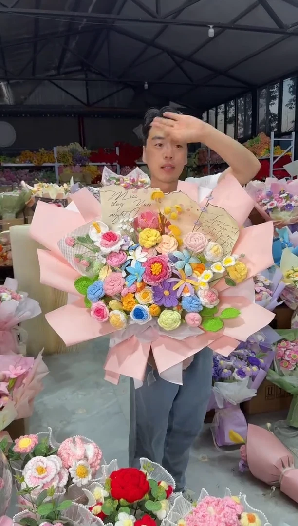 非遗手工定制花束，孤品清仓！！