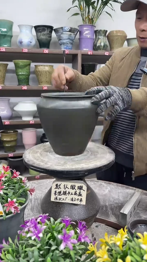 12-23-高20口15瑕-花盆