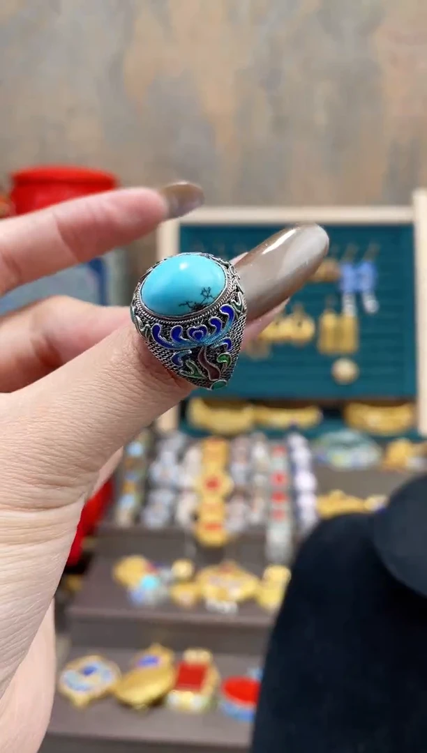 【闪购商品】非遗花丝镶嵌戒指