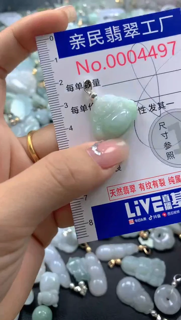 颈饰未镶嵌翡翠4497