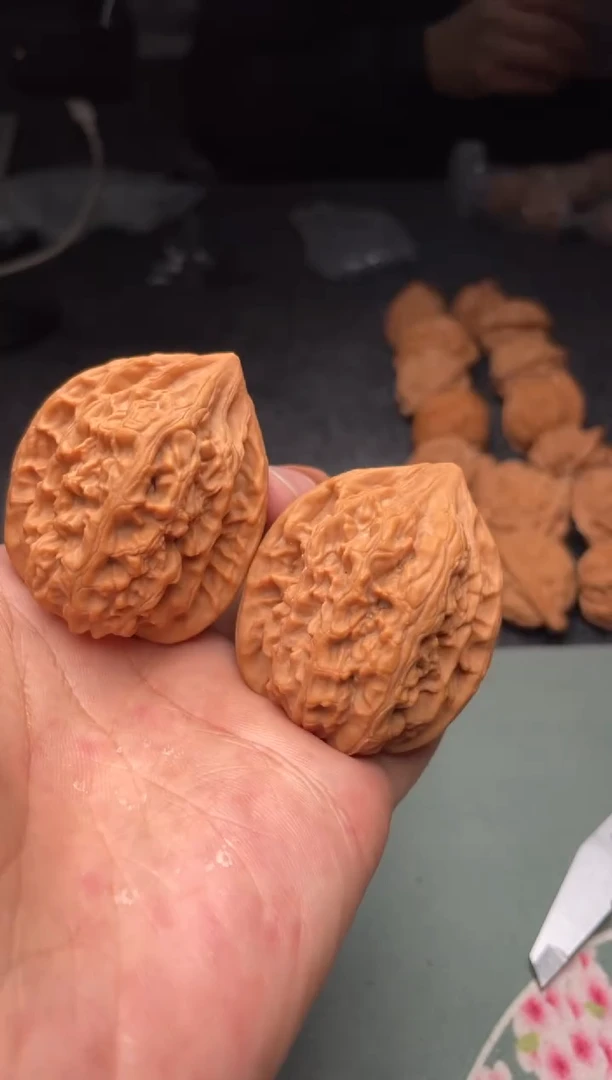 把件文玩核桃a121   鸡心 41尺