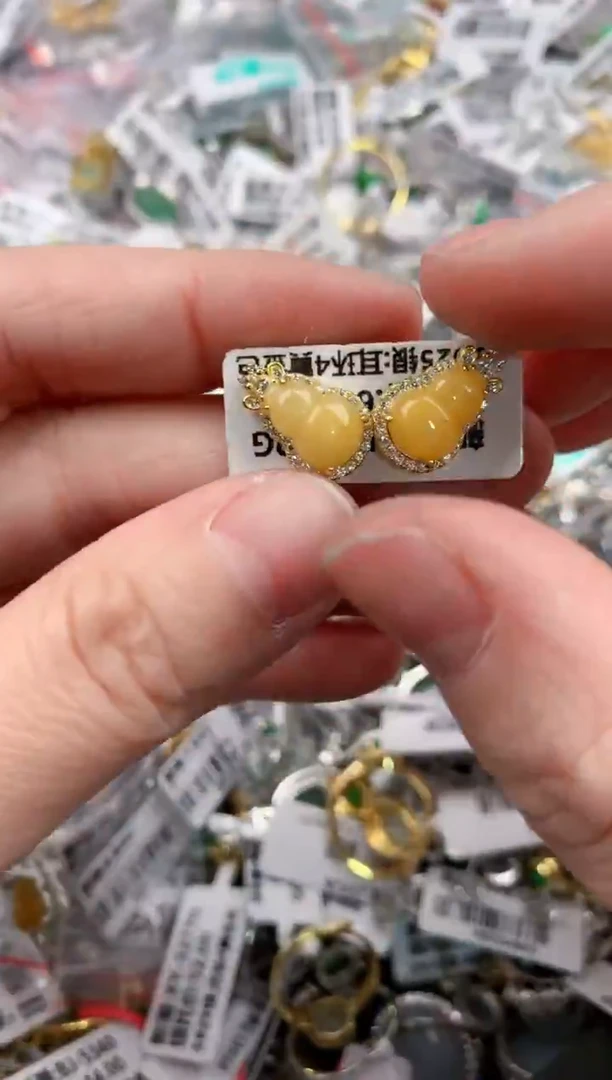 银S925镶嵌戒指翡翠22          5