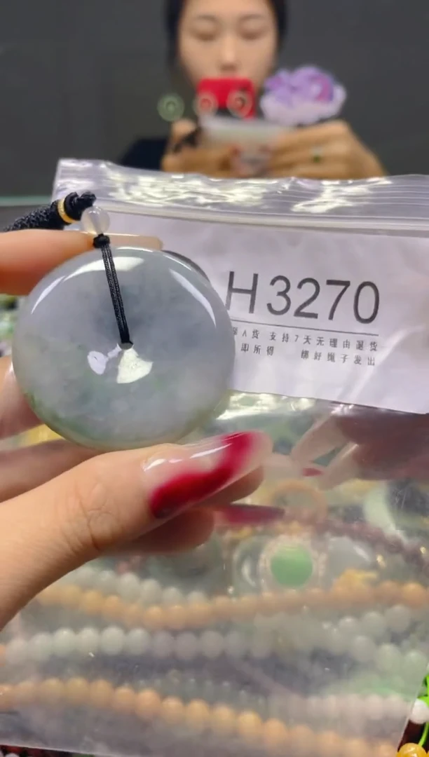 颈饰未镶嵌翡翠/H/翡翠A货，一件也是批发价