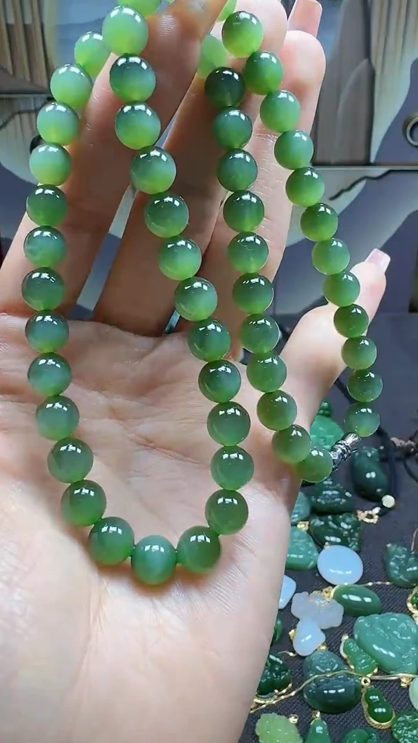 和田玉未镶嵌挂件8