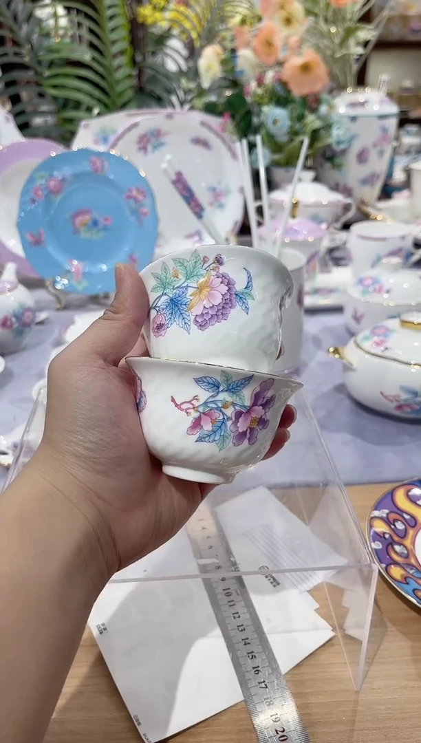 36%以上骨粉骨瓷茶杯2个