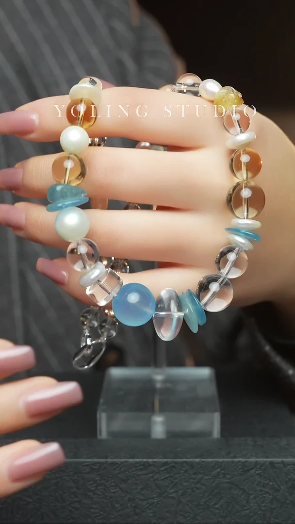 项链未镶嵌水晶01天然水晶