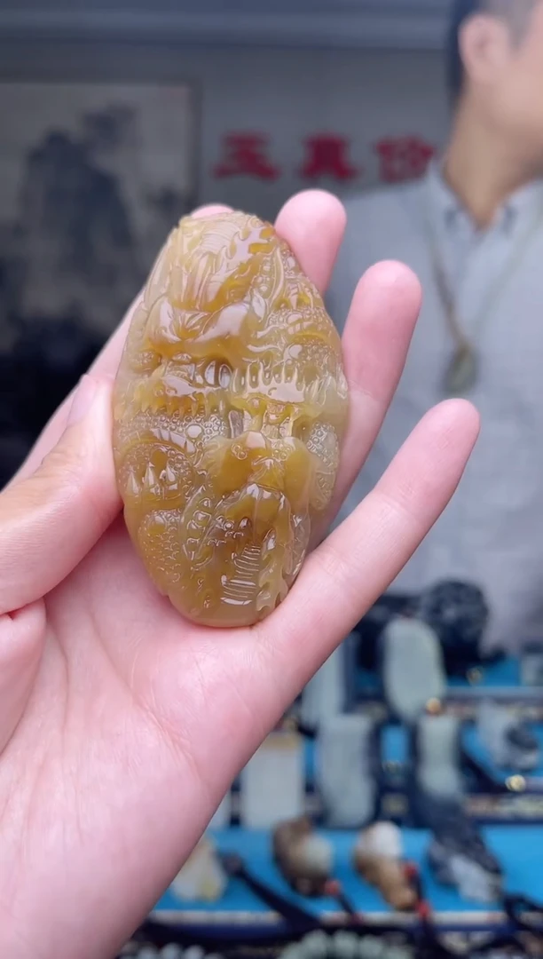 未镶嵌和田玉挂件1