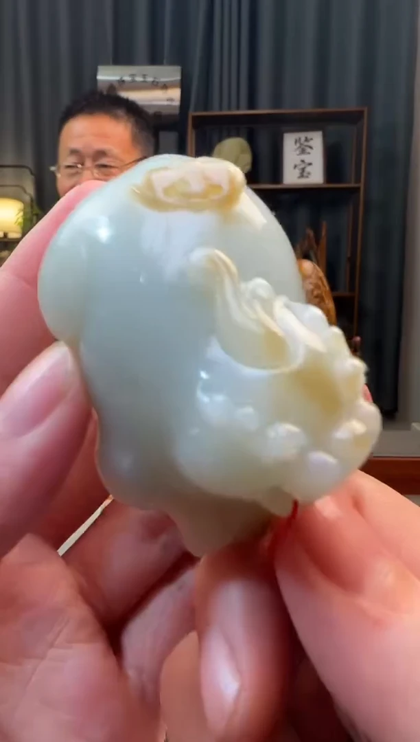 吊坠(不含链)未镶嵌和田玉手把件