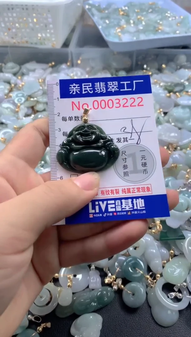 颈饰未镶嵌翡翠3222