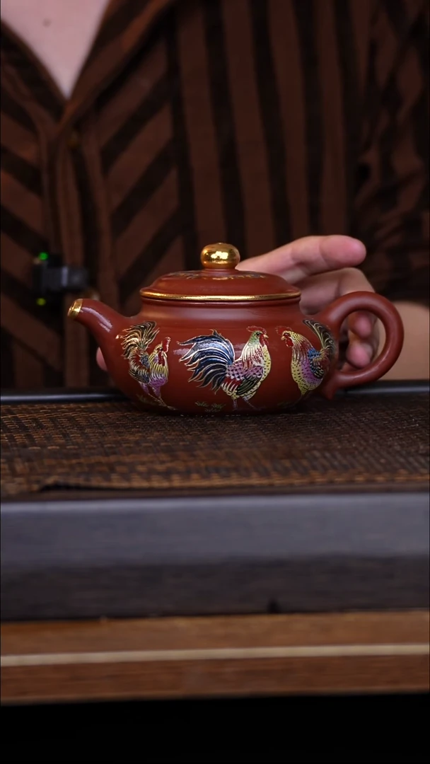 茶壶紫砂宜兴手工原矿紫砂壶001