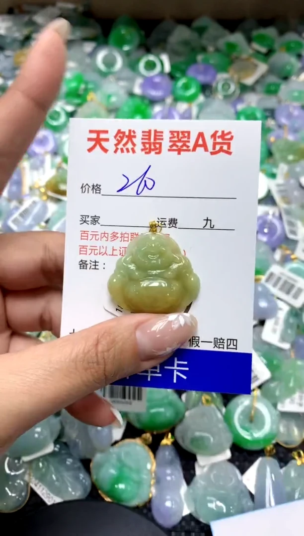 【闪购商品】翡翠颈饰18K金镶嵌1111111111111111
