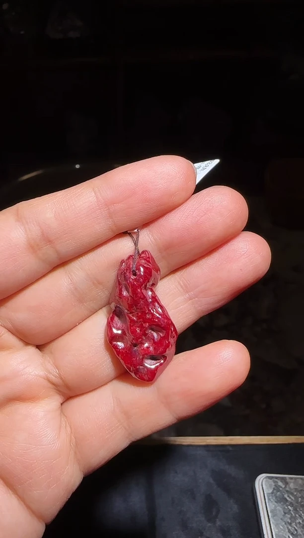 天然辰砂朱砂无根砂12