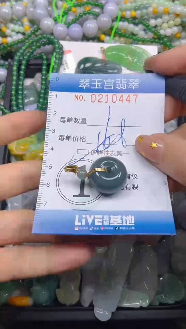 颈饰未镶嵌翡翠闪购C0210447多样性发其一