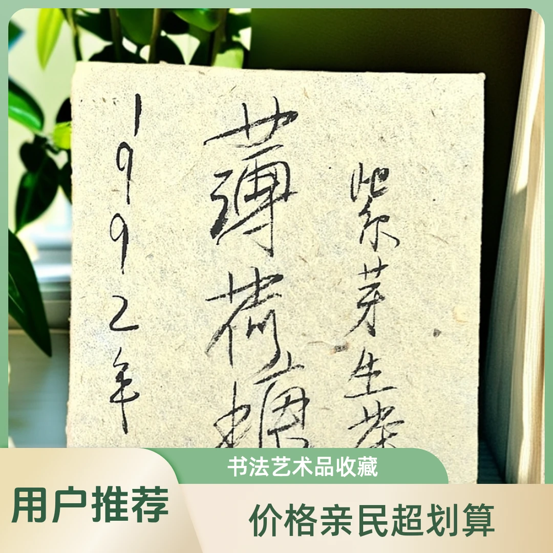 1992年薄荷塘紫芽生茶砖（苏苏专属）
