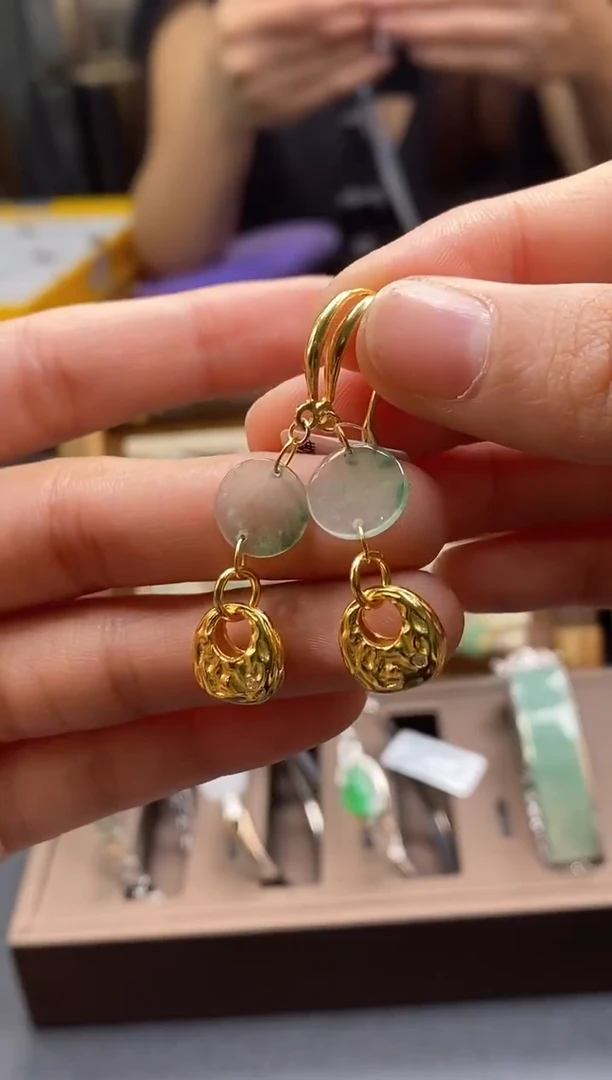 颈饰银S925镶嵌翡翠16435