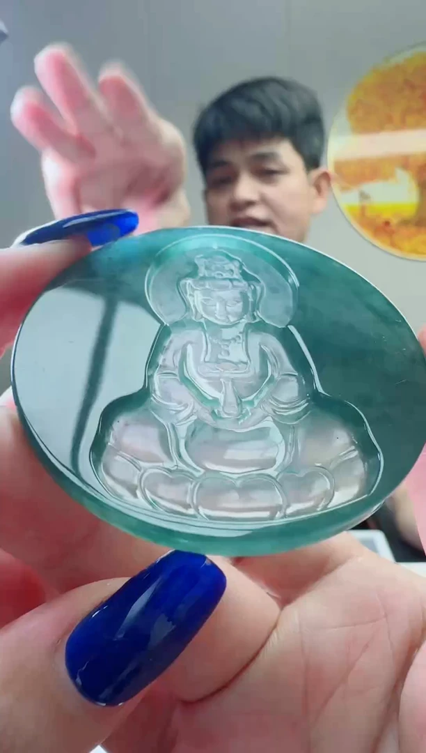 颈饰未镶嵌翡翠天然A货翡翠  多样性随机发其一