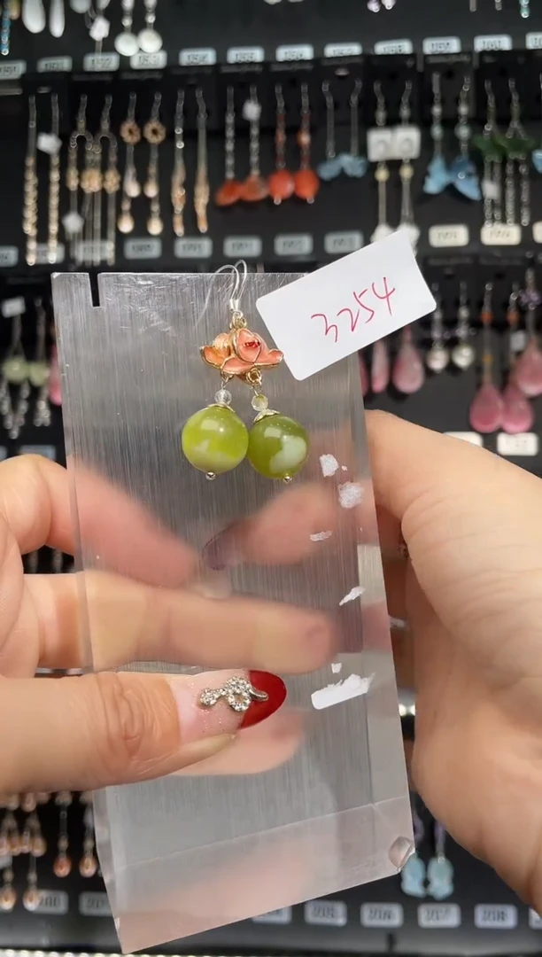 【闪购商品】紫晶耳饰银S925镶嵌喜欢拍