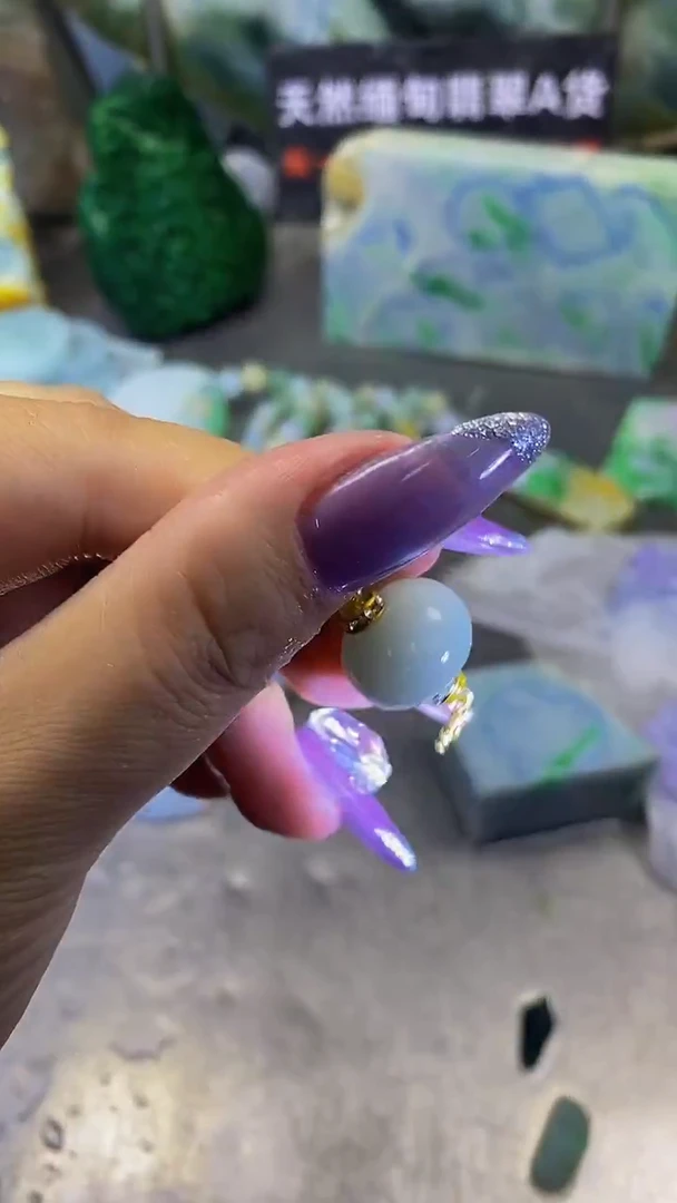 未镶嵌挂件翡翠天然缅甸翡翠A货953