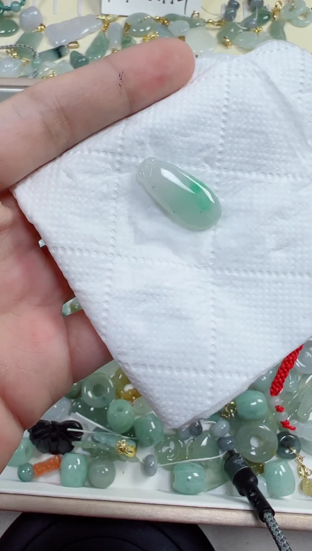 翡翠裸石93号链接，A货翡翠
