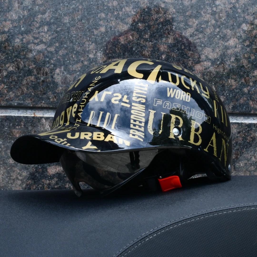 新国标3c认证电动车头盔复古个性男女通用情侣安全帽遮阳防晒半盔