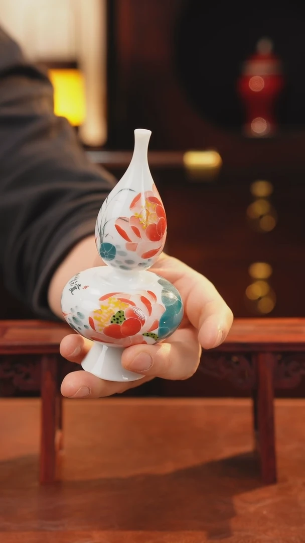 摆件景德镇手工高温陶瓷