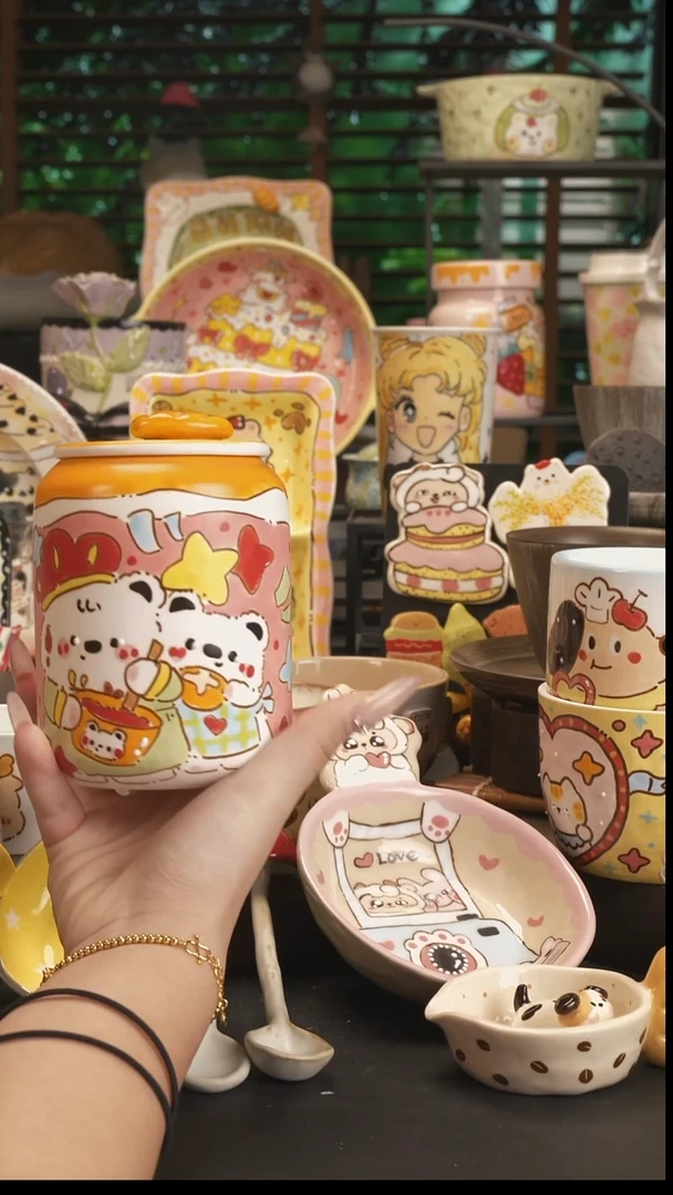 爱****诺【原创设计】景德镇手绘陶瓷