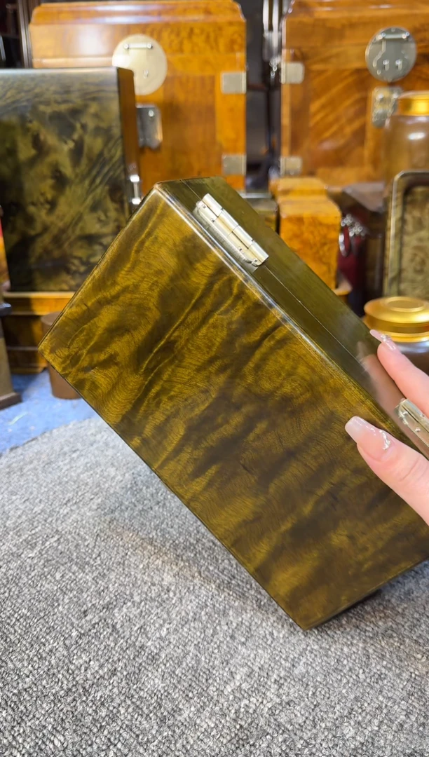 【闪购商品】乌木类成套家具阴沉乌木首饰盒Y100