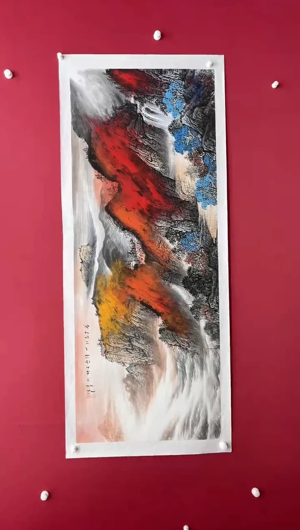 【闪购商品】国画吴-小六尺山水/无框/W