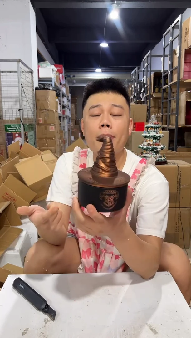 瓷片哈利波特分院帽首饰盒