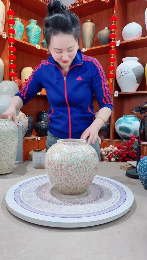 【闪购商品】瓶陶瓷花瓶 无花 绿野仙踪小号