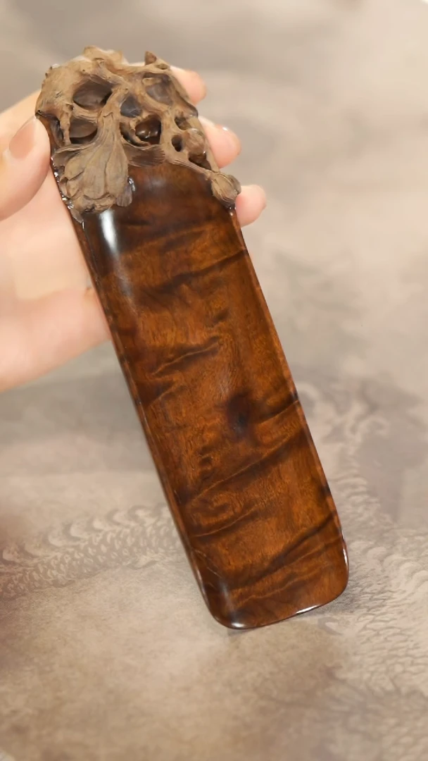 金丝楠344玉兰花茶则
