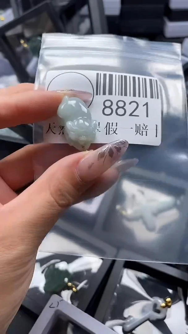 吊坠(不含链)未镶嵌翡翠8821