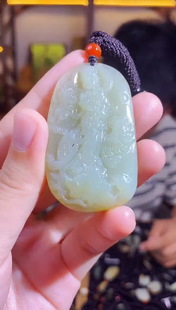 颈饰未镶嵌和田玉1