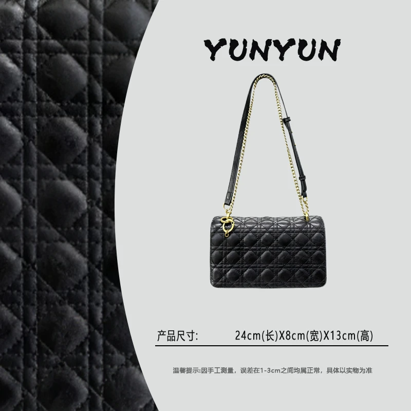 【云云甄选】SD-50268-复古黑-轻奢时尚女士新款单肩斜挎包