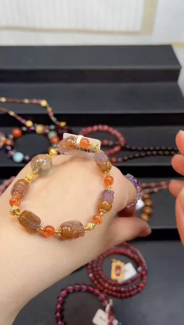 未镶嵌颈饰水晶【百晶灵儿】定制款