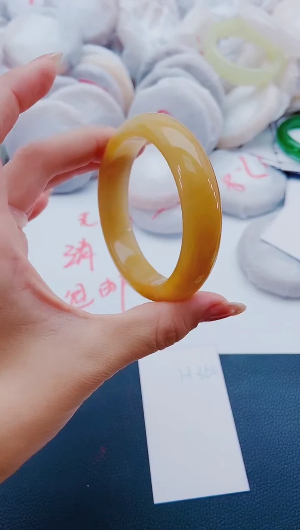 未镶嵌手镯石英质玉H360-59-60