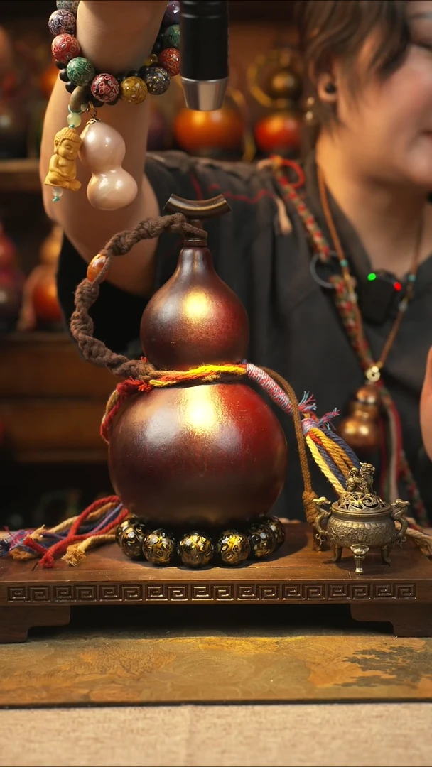 438大漆一物一拍记葫堂出品【不带手串】