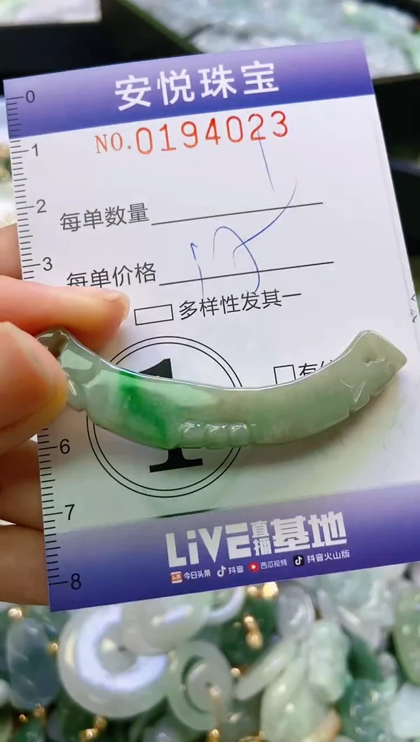 翡翠未镶嵌颈饰闪购0194023
