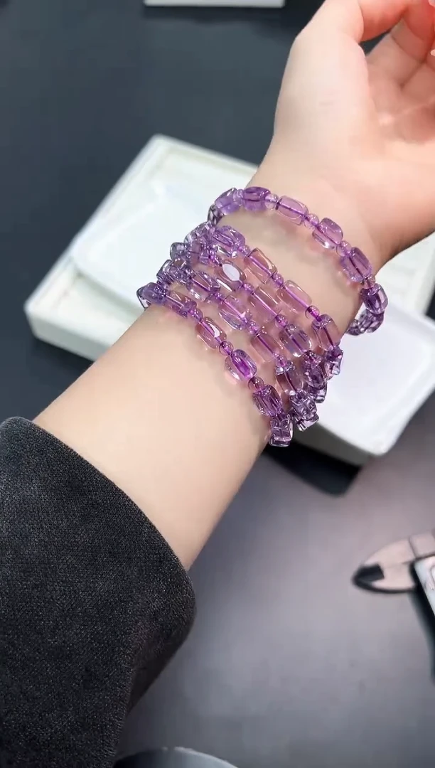 【闪购商品】水晶手串未镶嵌11S多样性发其一/1条默认微瑕