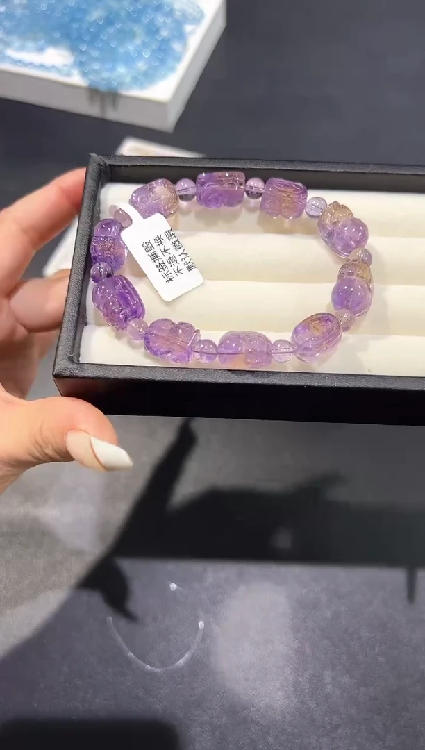 未镶嵌手链水晶52q多样性发其一【1条】默认微瑕