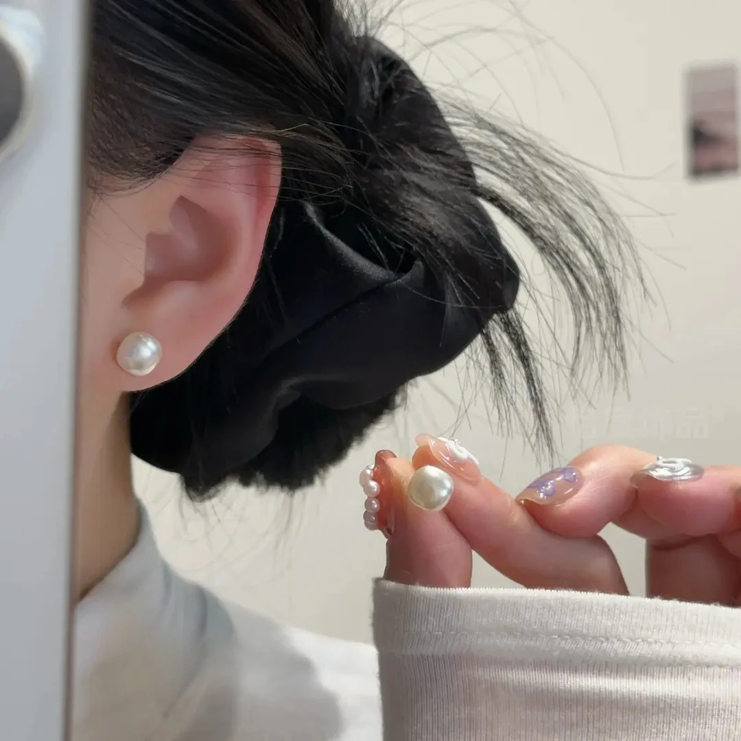 铜合金耳饰 许妍同款气质几何方块耳钉