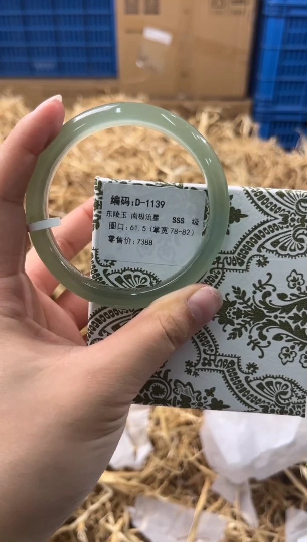 未镶嵌手镯石英质玉D1139