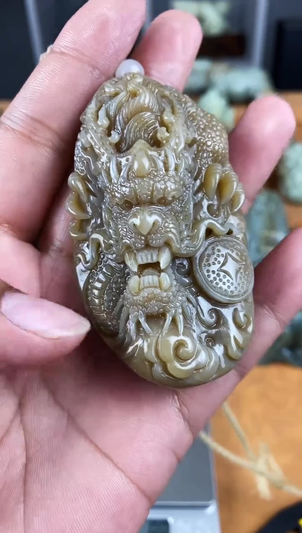 未镶嵌和田玉挂件1