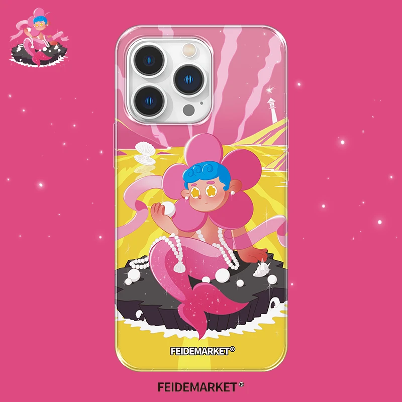 FeiDe Market 主理人合作-得儿美人鱼-适用苹果iPhone13-17手机壳