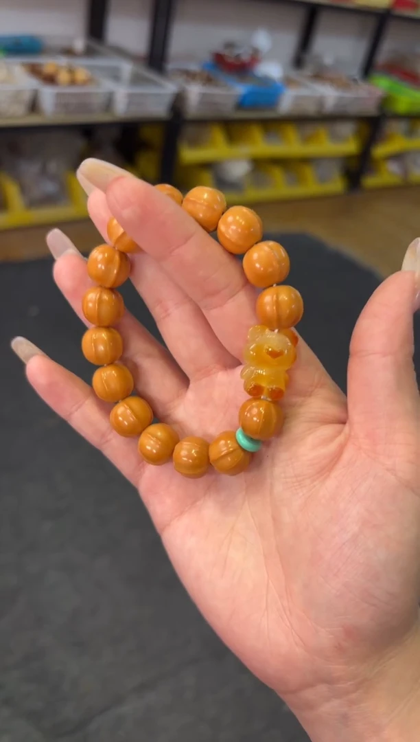 【闪购商品】菩提根/象牙果吊坠 12mm猴头鲨鱼背小熊单圈