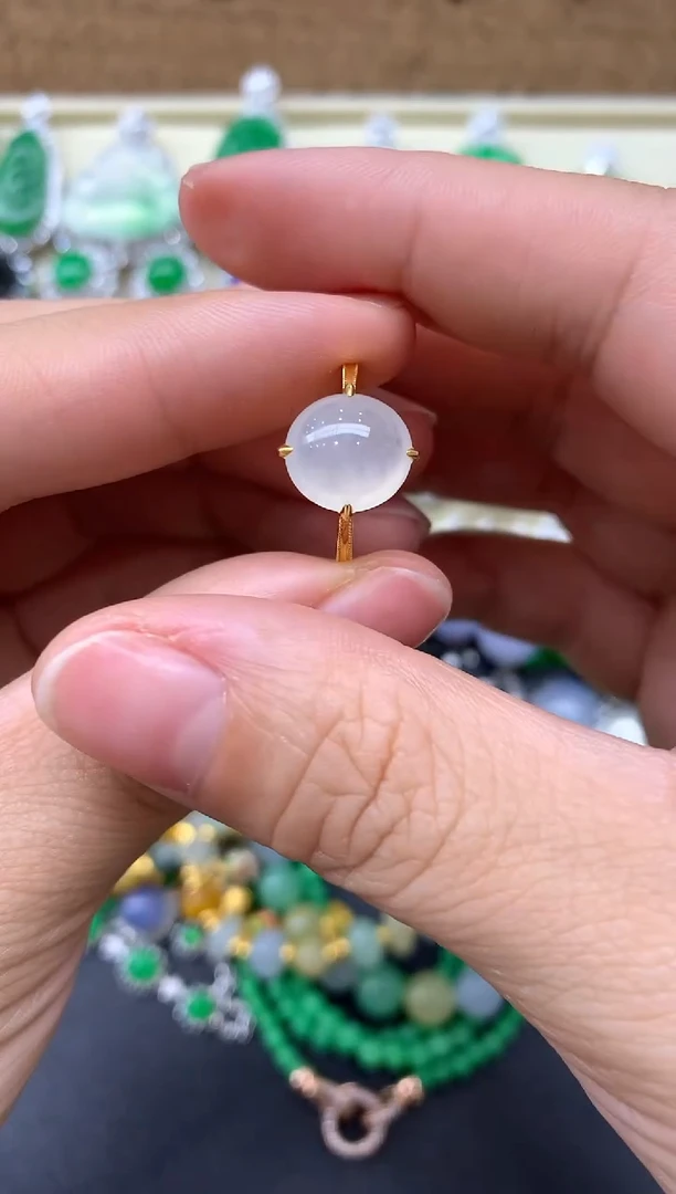 【闪购商品】翡翠戒指18K金镶嵌272-中国好珍宝