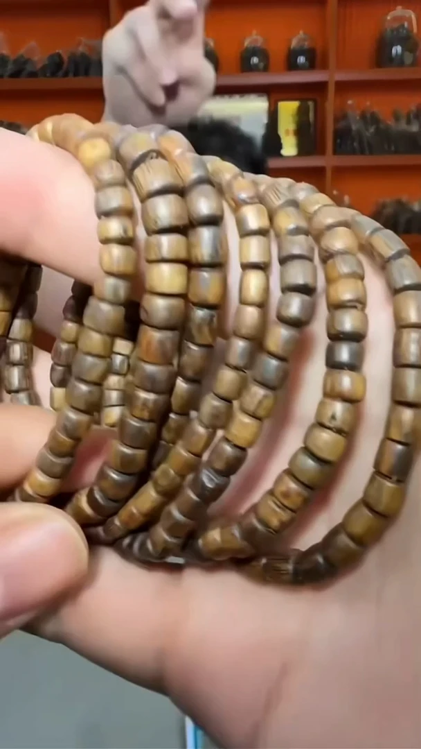 沉香手串5号树心多样性发一