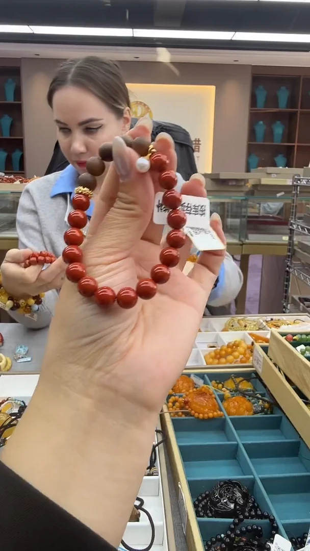 未镶嵌手链南红玛瑙269秒拍号 假一罚三